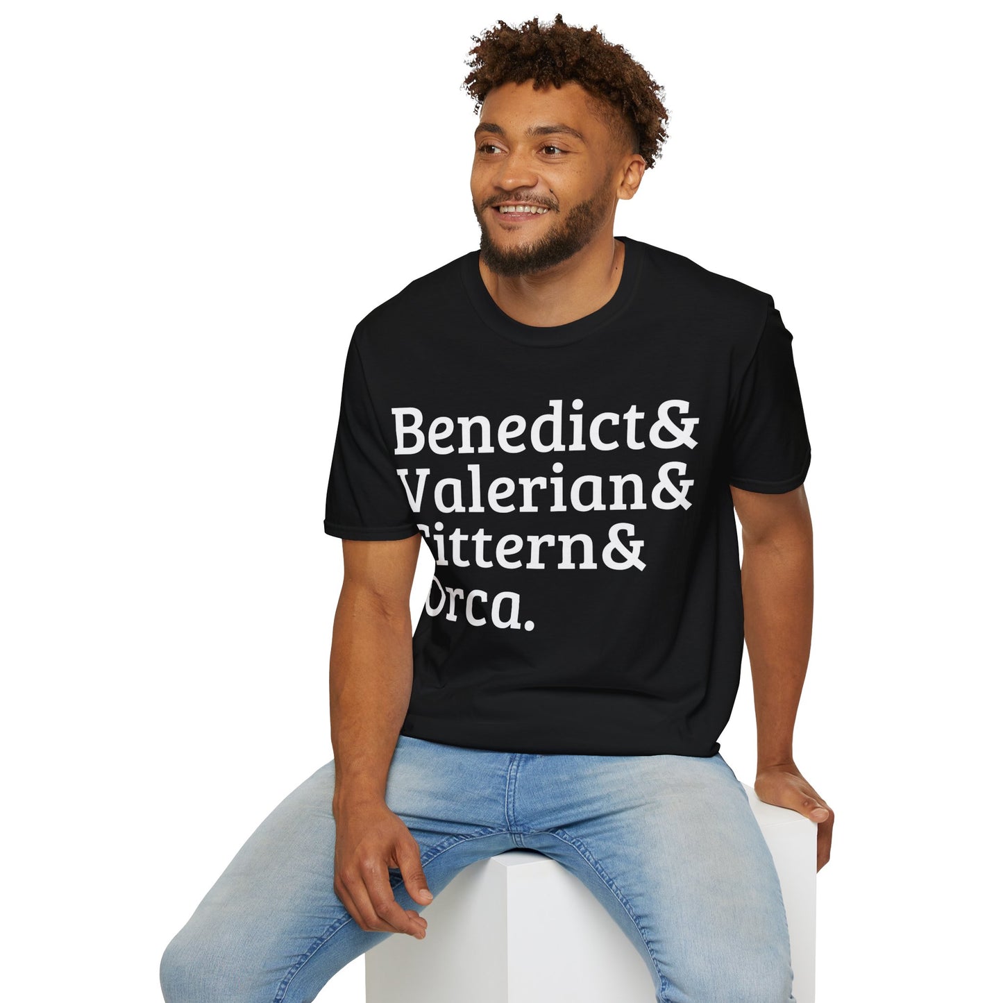 The Puzzled Man Cast - Unisex Softstyle T-Shirt